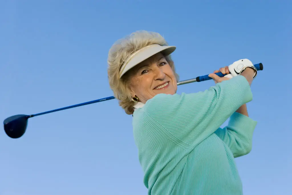 A weight vest can help golfers of all ages and genders